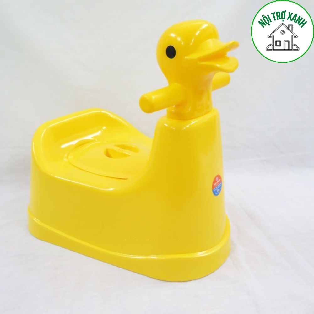 bô vệ sinh cho bé hình con vịt dễ thương, bô cho bé hình con thỏ nhựa Việt Nhật