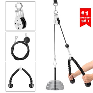 Bộ Dây Cáp Ròng Rọc Tập Gym Tại Nhà