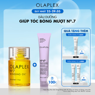 Dầu dưỡng giúp tóc bóng mượt và chắc khỏe Olaplex No.7 Bonding Oil 30ml