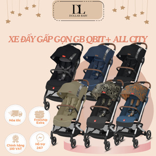Xe đẩy gấp gọn GB Qbit + All-City Colors Fashion Edition