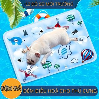 Ga Điều Hoà Cho Thú Cưng Cao Cấp 3 Lớp Giảm 12 Độ So Với Môi Trường, Chống Nhăn, Chống Bụi