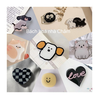 Giá đỡ điện thoại / Popsocket hoạt hình cute