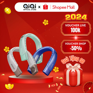 Quạt Đeo Cổ Làm Mát METIS, Thiết Kế Nhỏ Gọn, Không Gây Tiếng Ồn, Pin 4000mAh Tiện Lợi Phù Hợp Khi Tập Thể Dục