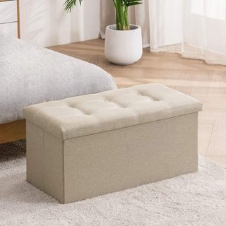 Ghế hộp đựng đồ /Ghế đựng đồ đa năng  Ghế 2 trong 1 /Có thể gập lại/Chống bụi/ vừa để đồ vừa ngồi cứng cáp(nhiều mẫu)