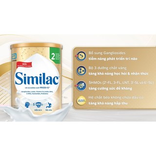 Sữa SIMILAC 5G số 1,2,3,4 900gram