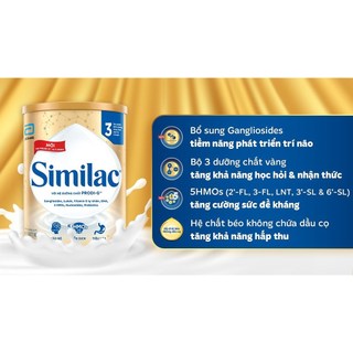 Sữa SIMILAC 5G số 1,2,3,4 900gram