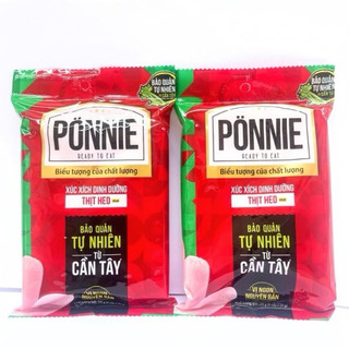 Xúc Xích Gói 175g Dinh Dưỡng Thịt Heo Ponnie