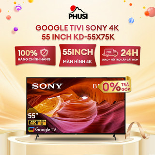 Kd-55x75k google tivi sony 4k 55 inch kd-55x75k