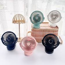Quạt kẹp mini để bàn văn phòng, xoay 360 độ,sạc PIN di động,kẹp cạnh bàn, kẹp cạnh tủ