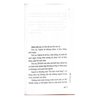 Sách Vanlangbooks - Mùa Yêu Xa