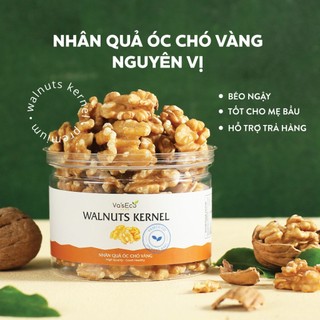 Hạt óc chó tách vỏ Mỹ, óc chó đỏ, nhân óc chó vàng VasEco Farm