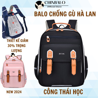 Balo chống gù xuất Âu Cặp chống gù CHINBALO STORE bé trai lớp 1 học sinh tiểu học chống nước công thái học
