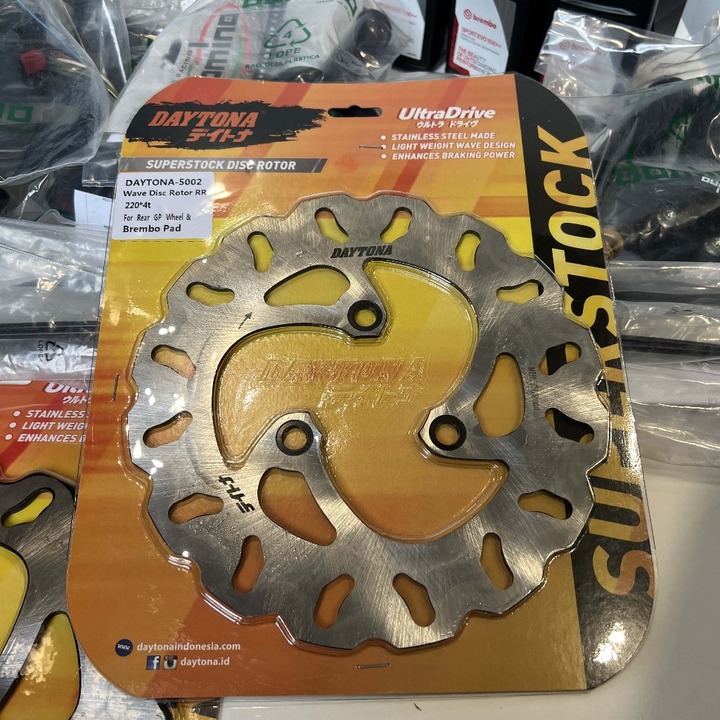 Chính hãng Nhật Bản Đĩa sau Daytona 220mm 5002 sử dụng với mâm Daytona GP