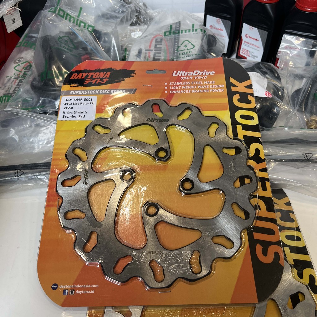 Chính hãng Nhật Bản Đĩa trước Daytona 5003 245mm sử dụng với mâm Daytona GP