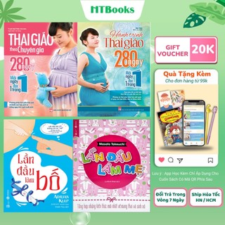 Sách - lần đầu làm bố, làm mẹ, thai giáo theo chuyên gia, hành trình thai giáo