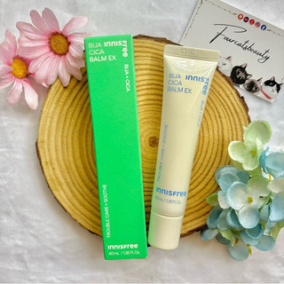 Kem Giảm Mụn, Làm Dịu Và Phục Hồi Da Mụn Innisfree Bija Cica Balm EX 40ml