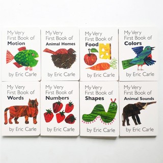 Sách My Very First Book of - Eric Carle, sách bìa cứng 8 cuốn nhập khẩu
