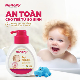 Bọt tắm gội thiên nhiên Mamamy 400ml
