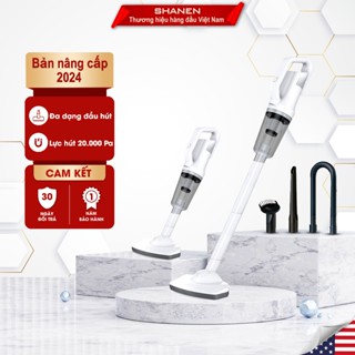 Máy Hút Bụi Cầm Tay Không Dây Đa Năng 5IN1 SHANEN Lực Hút Cực Mạnh 20.000Pa, Công Suất 120W, Shanen official