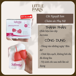 Set Cốc nguyệt san Saforelle Cup ( set 2 cốc)
