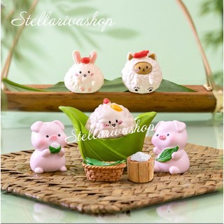 Mô hình Cừu Trắng Dễ Thương trang trí tiểu cảnh, terrarium