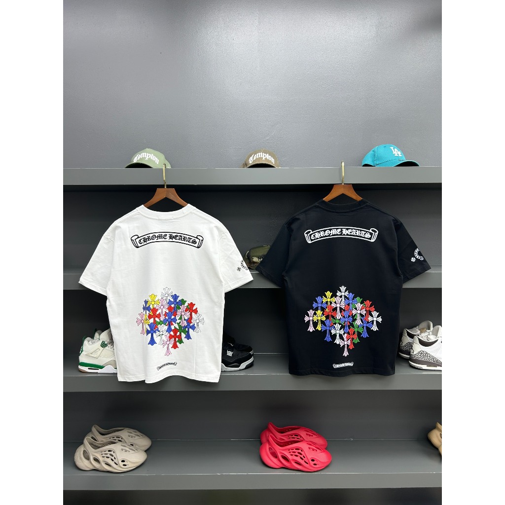 Áo thun Chrome Hearts Multi Color Cross
