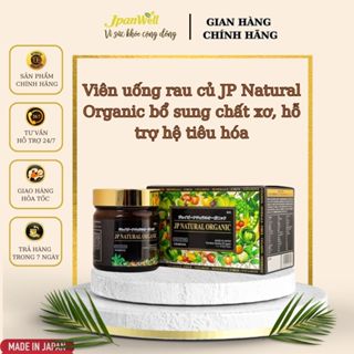  Viên uống rau củ JP Natural Organic Jpanwell bổ sung chất xơ hỗ trợ hệ tiêu hóa 