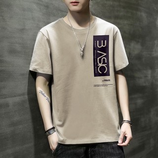 Áo thun nam, áo phông nam tay ngắn cổ tròn chất thun lạnh co giãn 4 chiều hình- Tuấn Minh Fashion 07