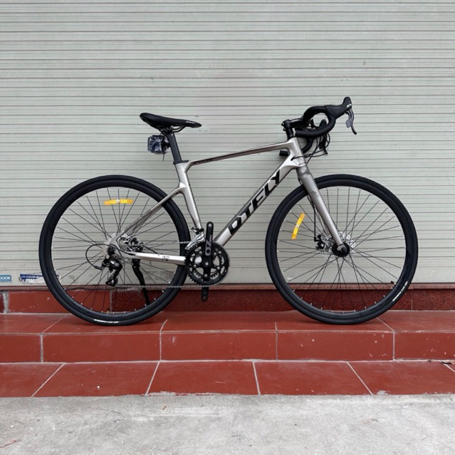 Xe đạp đua DTFLY R5 - Tay đề lắc - Khung càng nhôm không mối hàn - Phanh đĩa