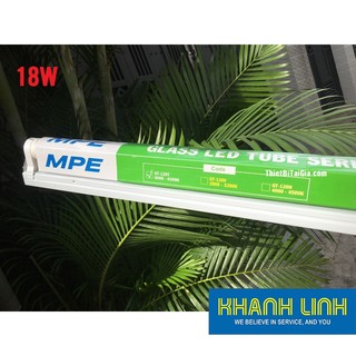 Bộ máng & bóng đèn mpe led tuýp 1m2 mpe