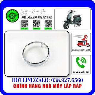 Vành đèn pha Vespa 50cc/ Vespa đèn tròn/ Vespa Nioshima/ DKBike...