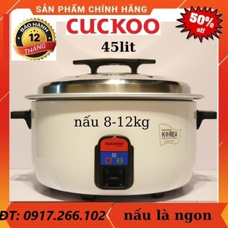 Nồi cơm điện công nghiệp cuckoo 4500w nấu 10kg gạo - bảo hành 12 tháng