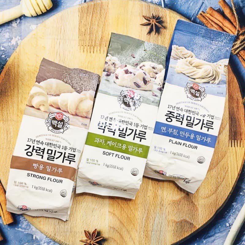 Bột Mì Hàn Quốc Beksul Gói 1Kg ( số 8,số 11, số 13)