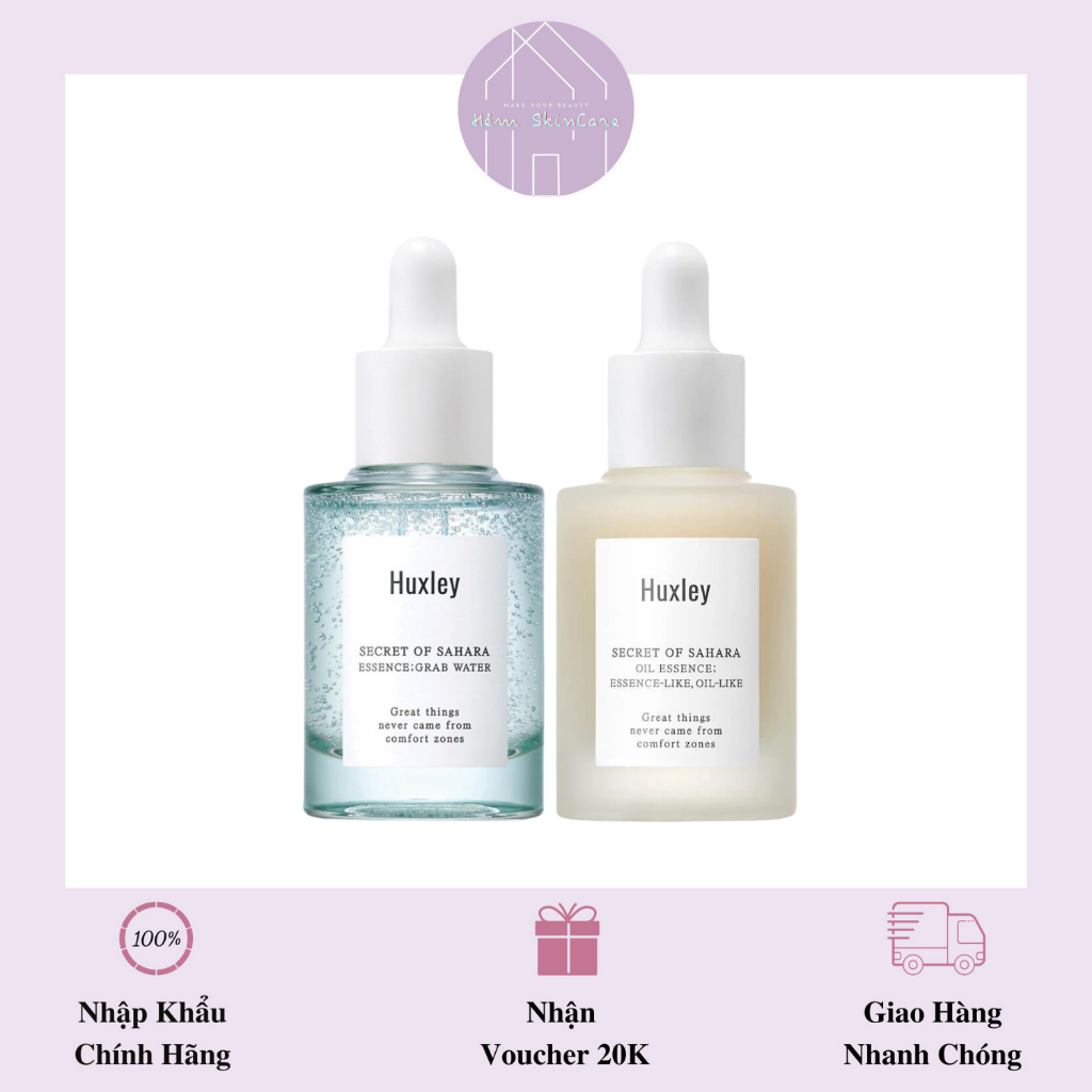 Huxley Serum - Tinh Chất Dưỡng Ẩm & Chống Lão Hóa Huxley - 30ml