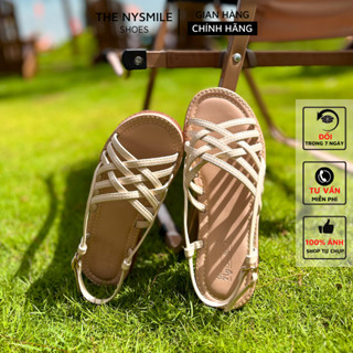 Giày sandals rọ 2p đi biển quai hậu , giày nữ đi học , giày nữ xinh du lịch- THENYSMILE - LODIC 1 2 ( +1 size )