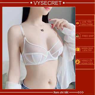 Bộ Đồ Lót Ren Không Mút, Áo lót Mềm Nâng Ngực, Có Gọng Chống Chảy Xệ, Sexy Thoải Mái Gợi Cảm Cho Nữ - Mã 9288