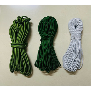 Dây dù tròn xanh nhỏ , tròn cồ và tròn bông