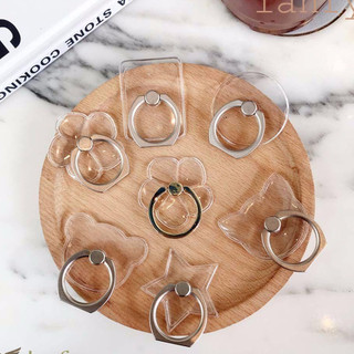 Giá đỡ điện thoại nhẫn trong suốt xoay 360 độ có thể gấp gọn tiện lợi