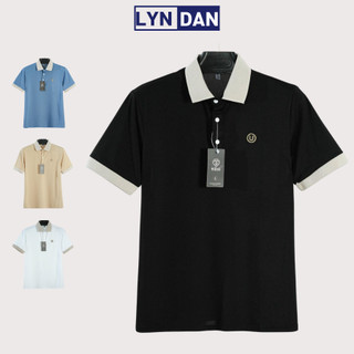 Áo thun nam cổ bẻ phối màu ngực thêu chữ U, áo polo nam nữ sọc vai chất liệu thoáng mát co giãn 4 chiều thấm hút mồi hôi
