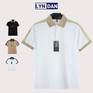  Áo thun nam cổ bẻ phối màu phối vai, áo polo nam nữ chất liệu thoáng mát co giãn 4 chiều