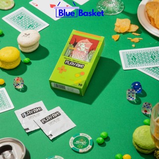 Bao Cao Su PlayAh Super Invisible Siêu Mỏng Hộp 3/10 size 52mm, nhiều gel, truyền nhiệt