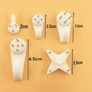 Đinh 3 chân, 4 chân đinh treo ảnh đinh đóng tường nhiều kích cỡ không cần khoan tường đa năng