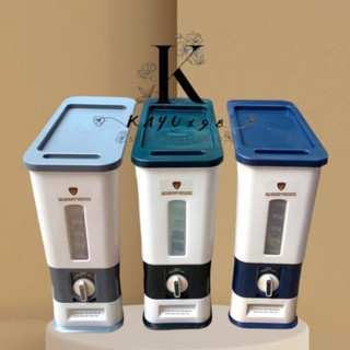 Thùng đựng gạo thông minh dung tích 16kg tặng khay đá