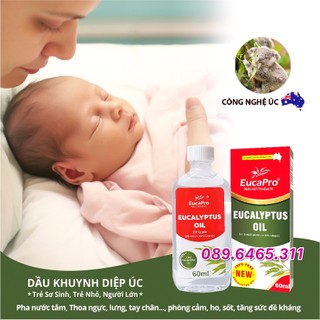 Dầu Khuynh Diệp  Eucapro, Euky Bear, Kangaroo, Bosistos Công nghệ Úc⚡60ML⚡