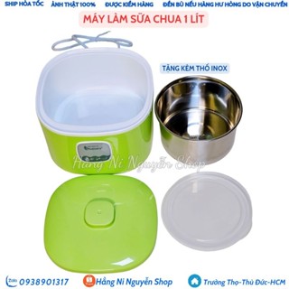 Máy làm sữa chua 1 lít tặng kèm thố inox (  Hàng khuyến mãi Vitadairy)