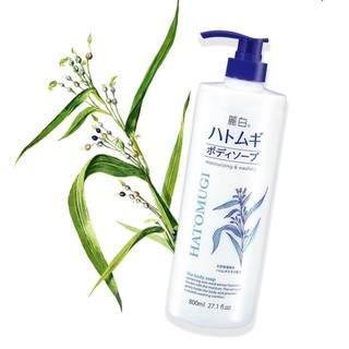 Sữa tắm Hatomugi Moisturizing & Washing The Body 800ml