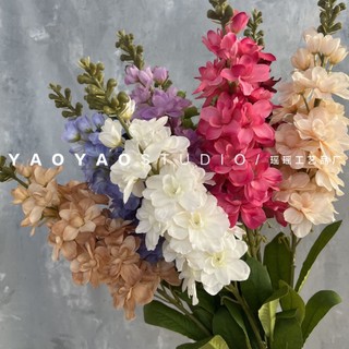 Hoa phi yến giả 1 cành dài 85cm trang trí nhà cửa, đám cưới sự kiện,cổng cưới hoa lụa đẹp decor