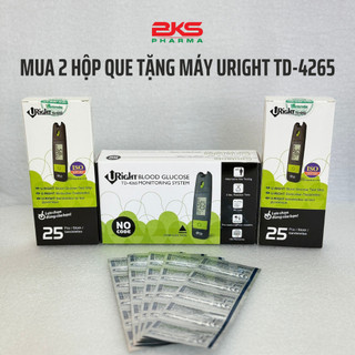 Que thử đường huyết uright dùng cho máy đo đường huyết uright td-4265, td-4267 và td-4279