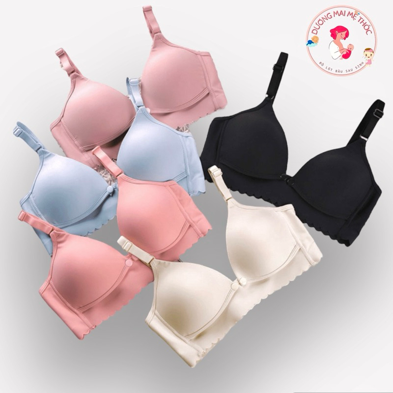 Áo Lót SU NON KHÔNG GỌNG (Kèm khuy Nới ) Bầu và Cho Con Bú Nâng Ngực Mềm Mát