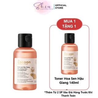  Toner Sen Hậu Giang Giúp Phục Hồi Đa Nhiệm Cho Da Rất Nhạy Cảm Cocoon 140ML